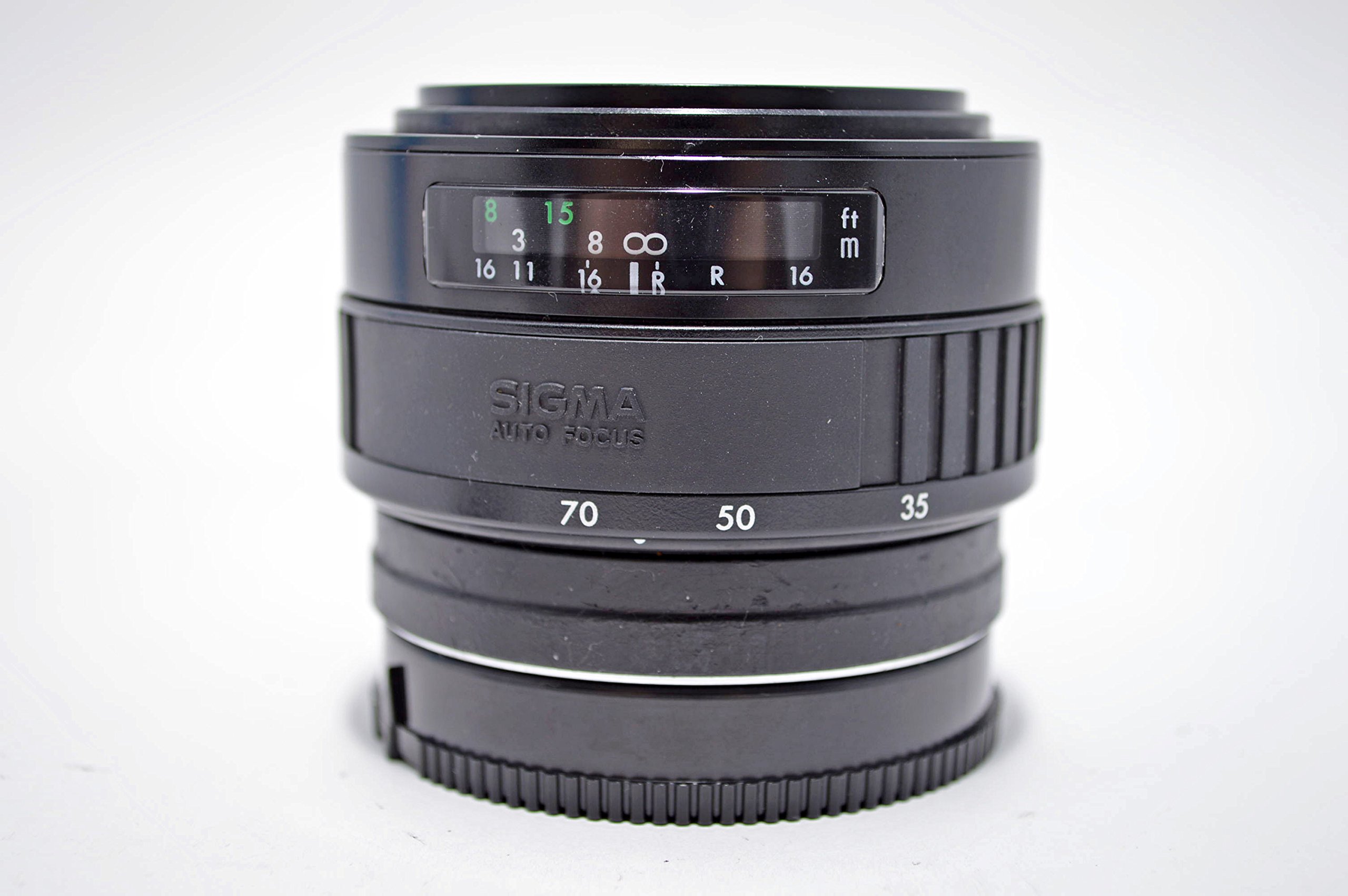 SIGMA 35-70 mm F3.5-4.5 Zoom Master Multi-Coated Lens for MINOLTA